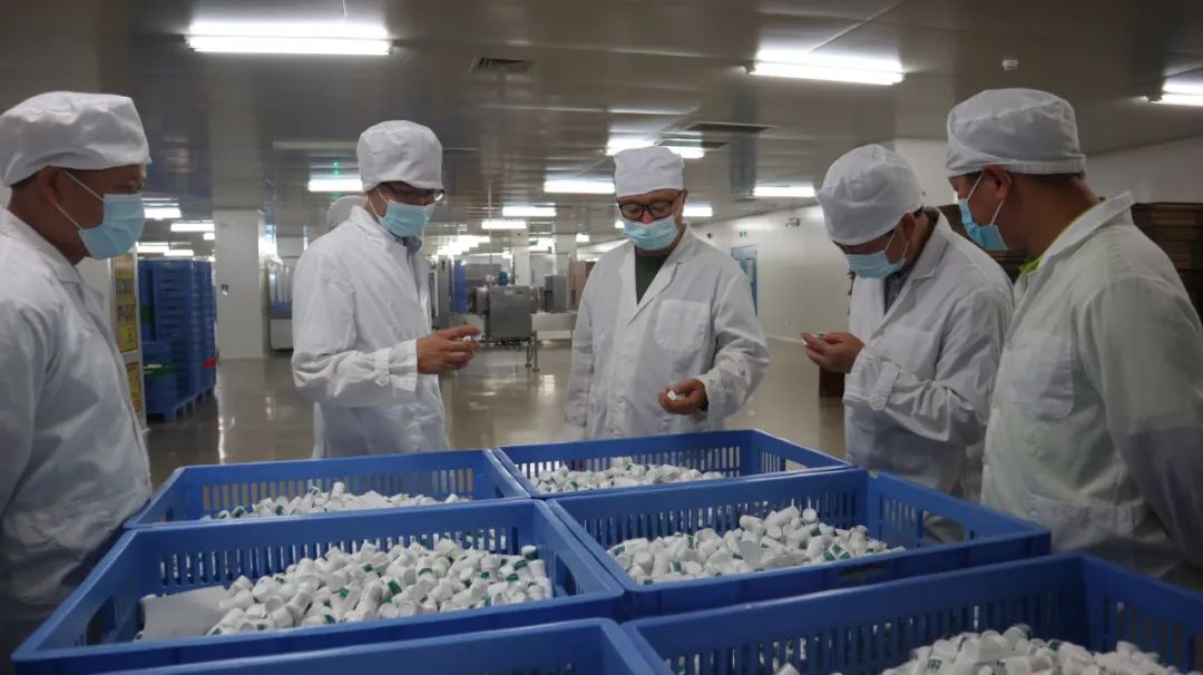 广药集团纪委书记、监察专员黄山赴总厂第四制造部（威灵药业有限公司）调研指导工作