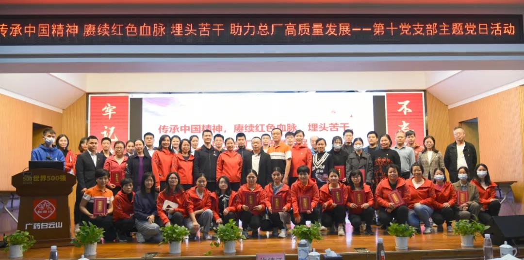 主题党日我来办 | 传承中国精神，赓续红色血脉，埋头苦干，助力总厂高质量发展